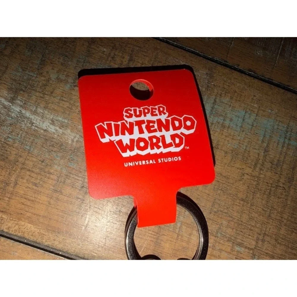 Super Nintendo World Universal Studios Bowser's Challenge Enamel Keychain New